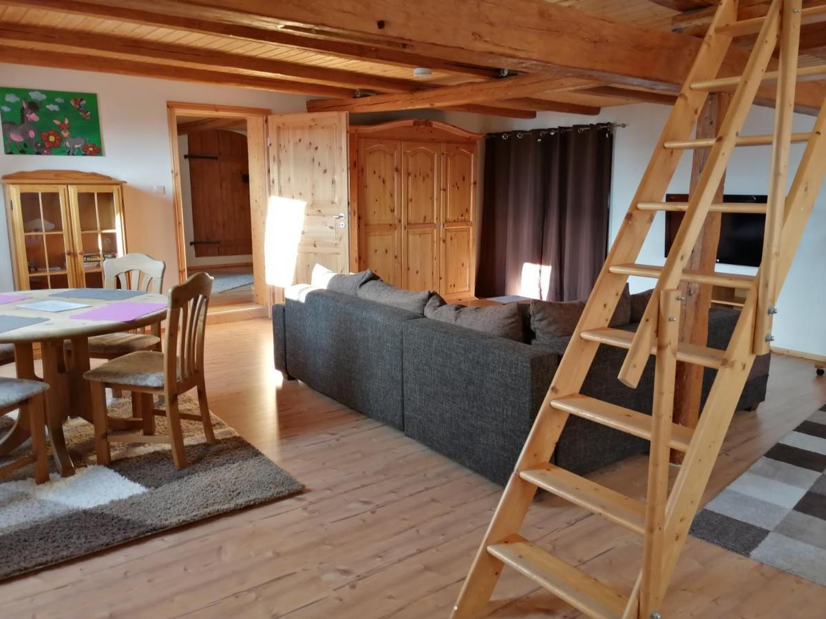 Ferienwohnung Mit Charme Und Blick Auf Dinkelsbuehl Exterior photo